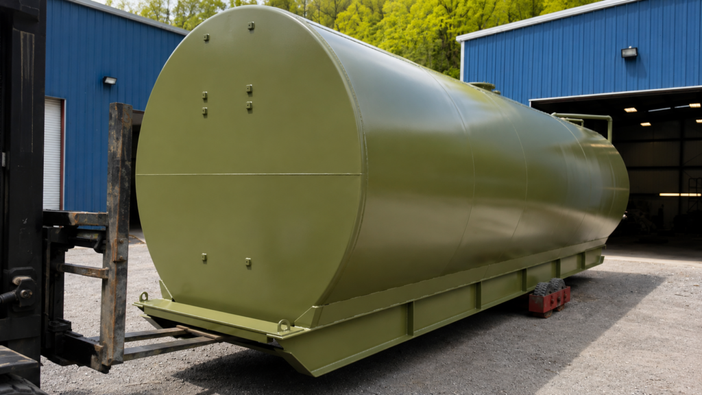 UL 142 double wall skid tank clark welding tanks
