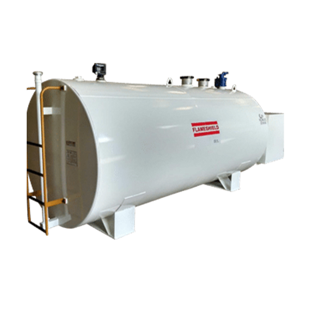 flame shield above ground tanks